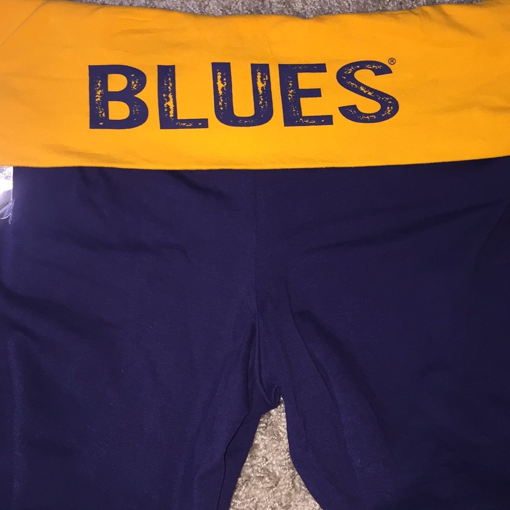 Blues & Yellow Sweatpants